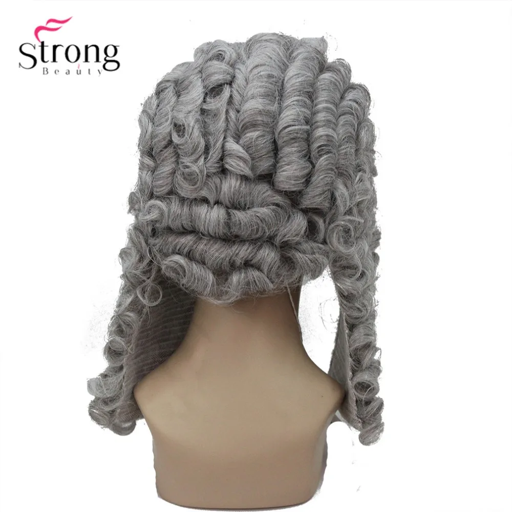 StrongBeauty, парик для судьей, британский Барристер, женский парик для работы с адвокатом, волосы, нарядное платье, костюм из синтетического волокна