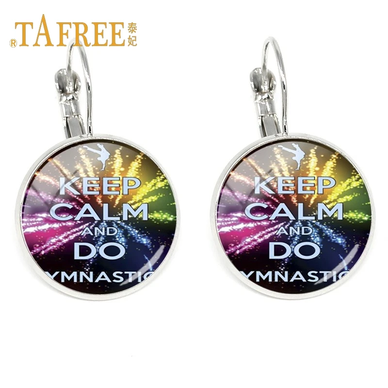 TAFREE, новинка, литературный ветер, трендовые, посеребренные, фристайл, гимнастика, женские клипсы, подарки для влюбленных, винтажная Этническая бижутерия GY041 - Окраска металла: GY051