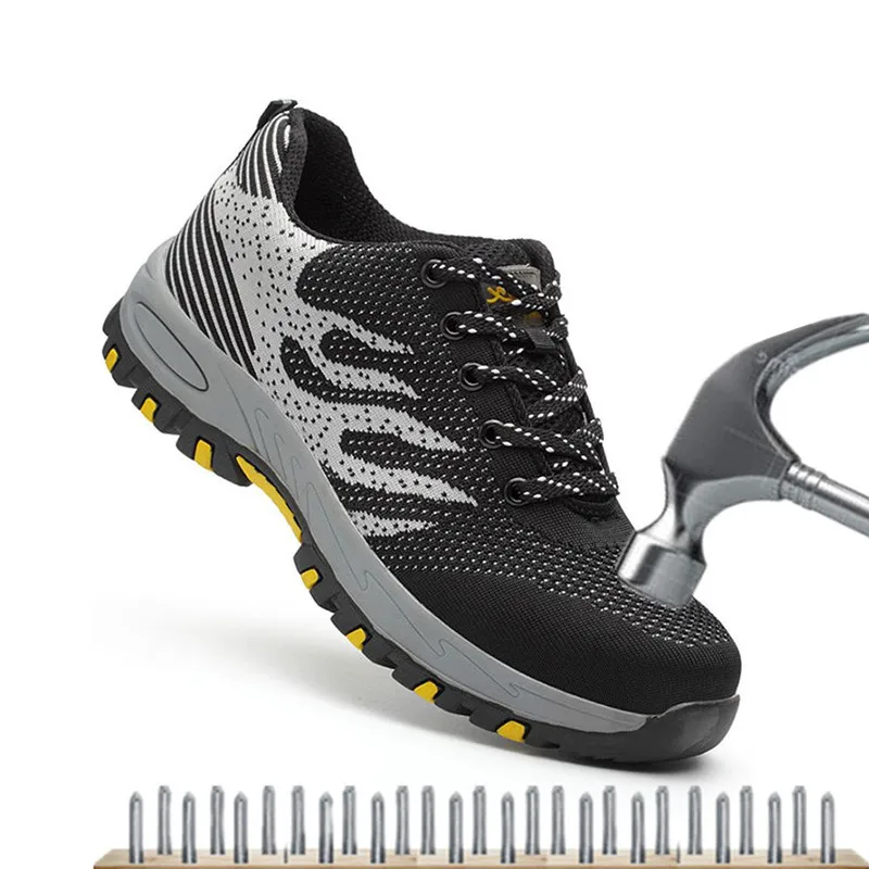 Большие размеры 36-46 унисекс защитная обувь мужские рабочие ботинки камуфляжные