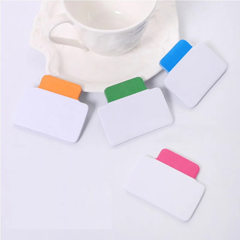 Многоцветная самоклеящаяся клейкая Наклейка 50*42 мм высококачественная бумага