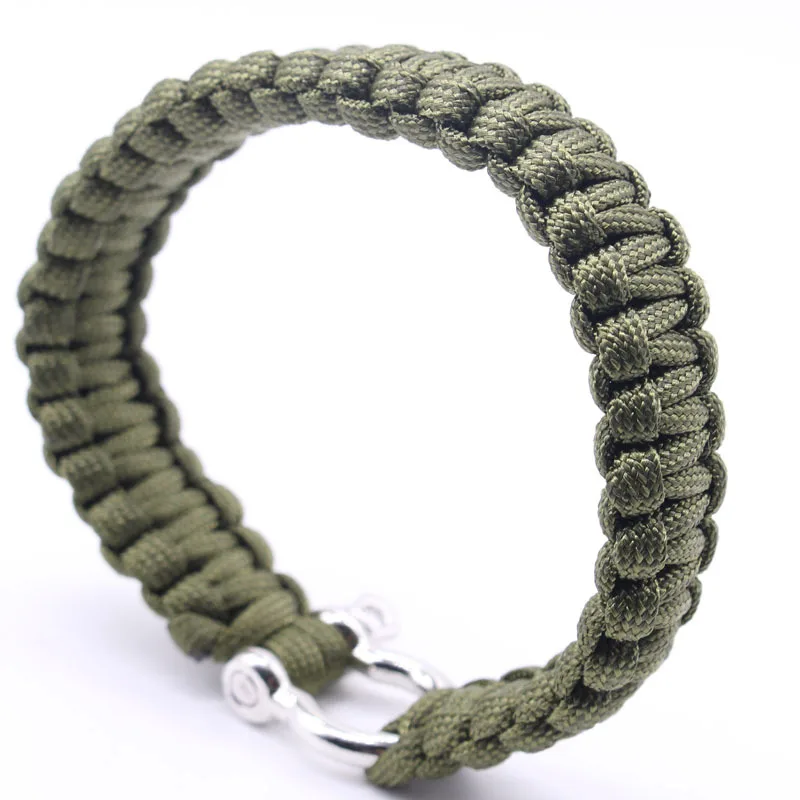 

New free DHL 50pcs Outdoor mix colors Camping Hiking Emergency Survival Braided Pulseras Umbrella Rope Bracelets Cord Paracord