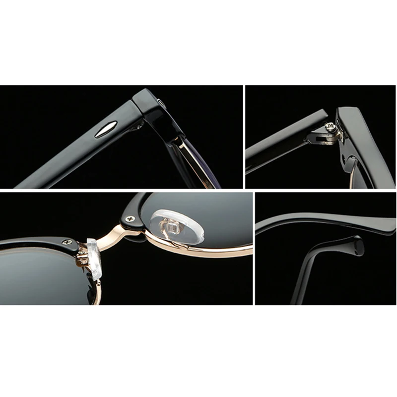 Очки солнцезащитные поляризационные для мужчин и женщин с диоптриями SPH 1 5 2 3 4 6 0