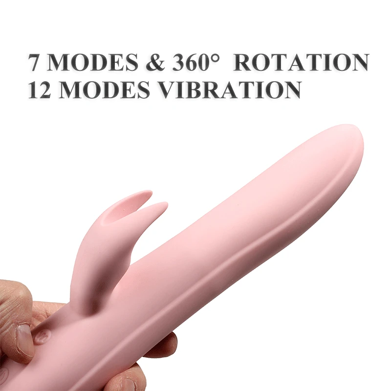 Силиконовый вибратор секс-игрушка для взрослых женщин вращающийся пенис