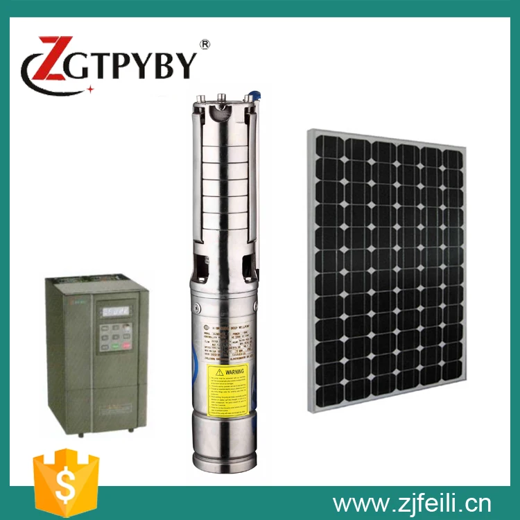 Оросительный водяной насос на солнечной батарее погружной для глубоких скважин