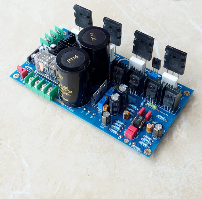 Плата усилителя типа Opamp класс A 2SC5200 2SA1943 + C5171 A1930 NE5532 20 Вт|Усилители мощности| |