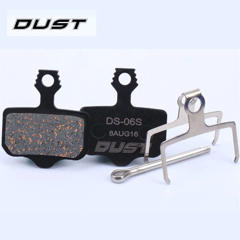 Dust 1 пара высококачественных тормозных колодок для горного велосипеда дискового