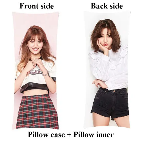 picture KPOP Корея дважды длинная подушка Lim Na Yeon Yoo JungYeon Момо сана Мина Ким дахюн подушки для тела включают внутренний индивидуальный заказ - Цвет: picture
