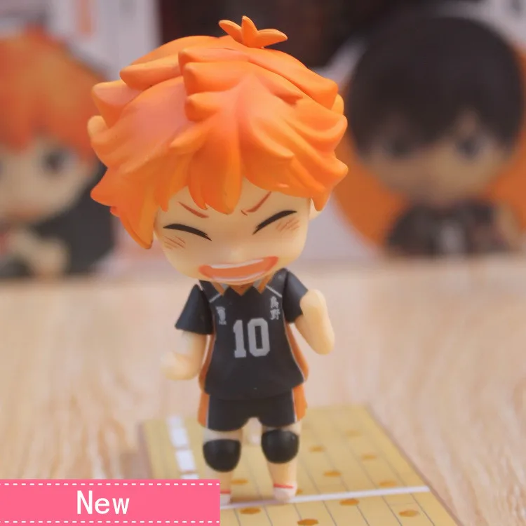 Аниме «Haikyuu hinata» Syouyou ПВХ фигурка Коллекционная модель игрушки куклы 10 см 461