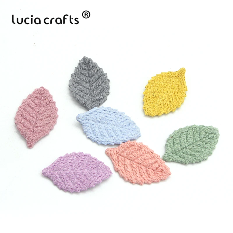 Lucia crafts 16*26 мм Искусственные листья скрапбукинг ручной работы DIY ВЕНОК листва лист Свадебные украшения, аксессуары B0805
