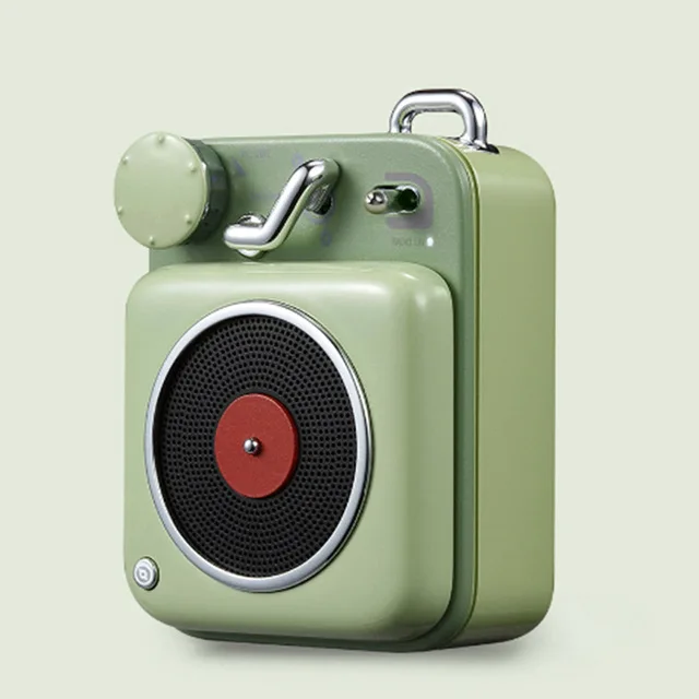 Grass Green Xiaomi МВт Элвис атомно-проигрыватель B612 Беспроводной Bluetooth Портативный музыка Динамик вечерние Кемпинг Динамик s - Цвет: Grass Green