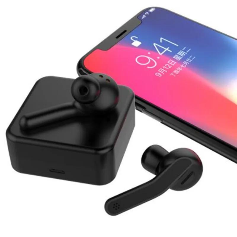 50 шт. T88 Bluetooth наушники с микрофоном мини TWS Hifi беспроводная гарнитура