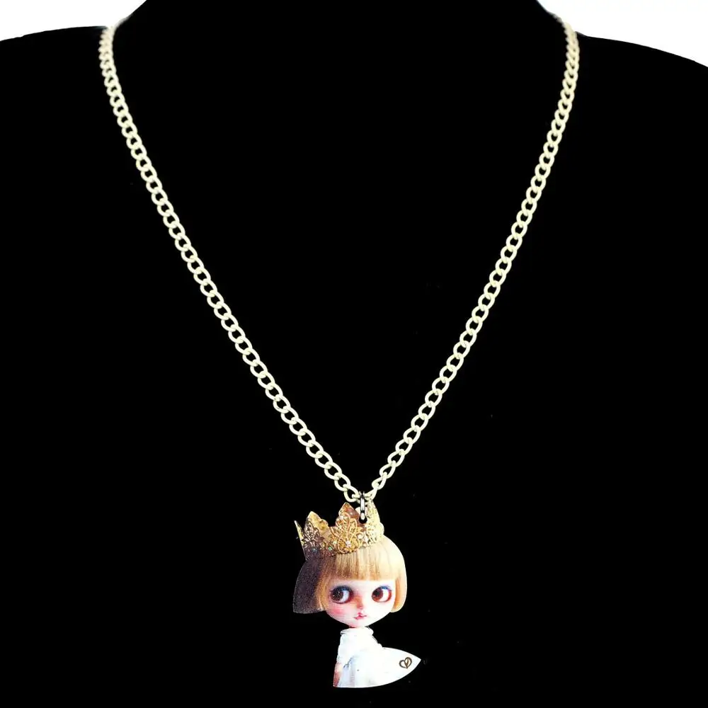 Набор акриловых украшений Bonsny для женщин и девушек ожерелье серьги воротник