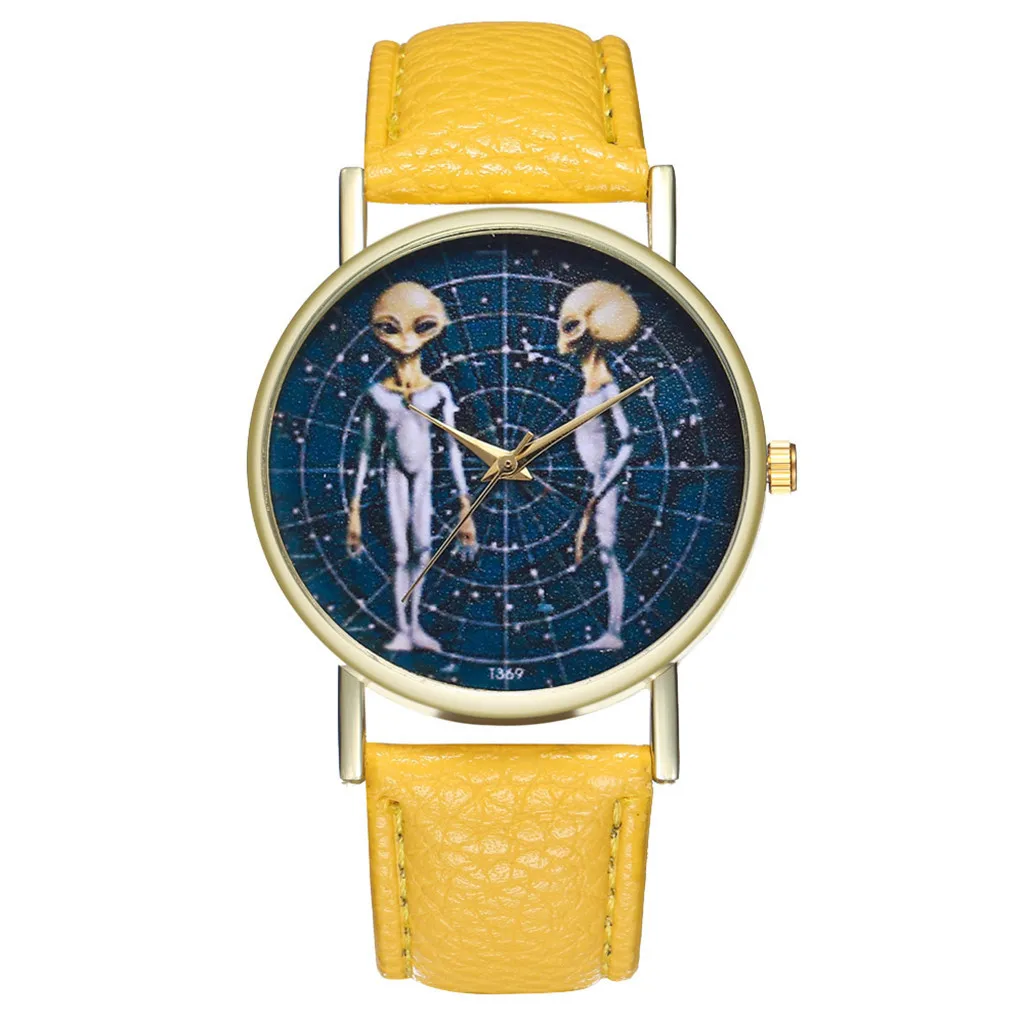 Женские винтажные часы Reloj Mujer saat модные с кожаным ремешком на свадьбу подарок