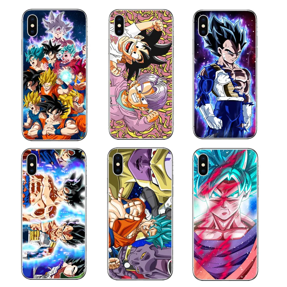 Японская анимация Dragon Ball z goku Dragon Ball Coque Shell чехол для телефона Apple iPhone 8 XR XS Max 6 6 S Plus X 5 5S SE чехол