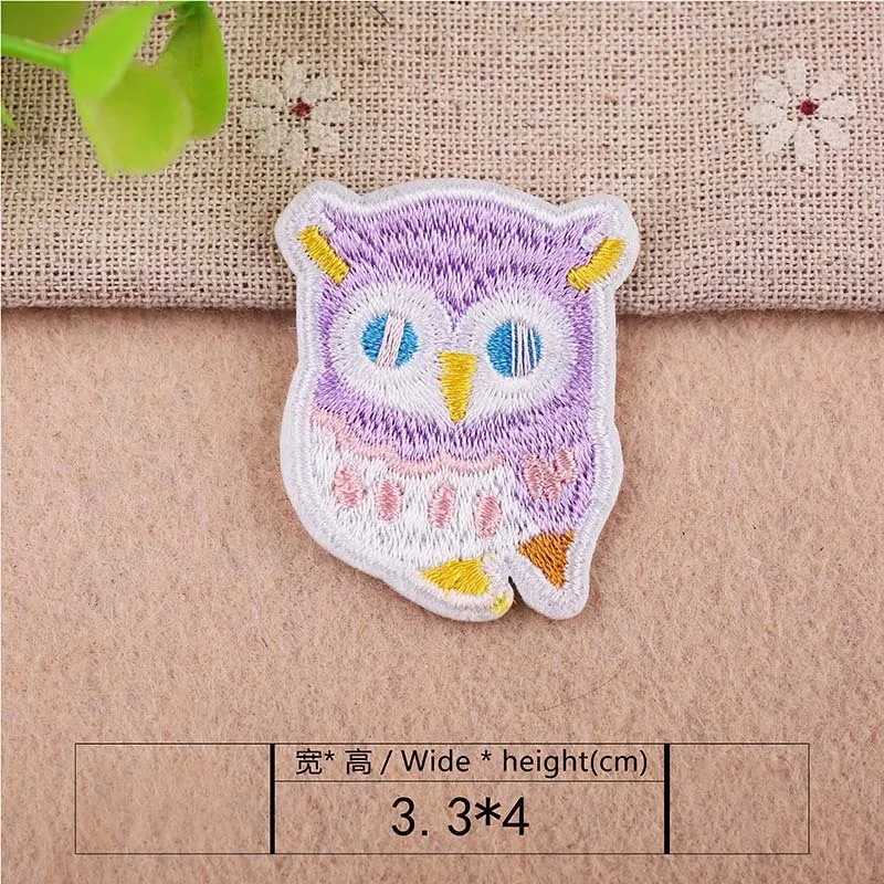 1 шт. нашивки для вышивки в виде животных термопереводные железные пришивания