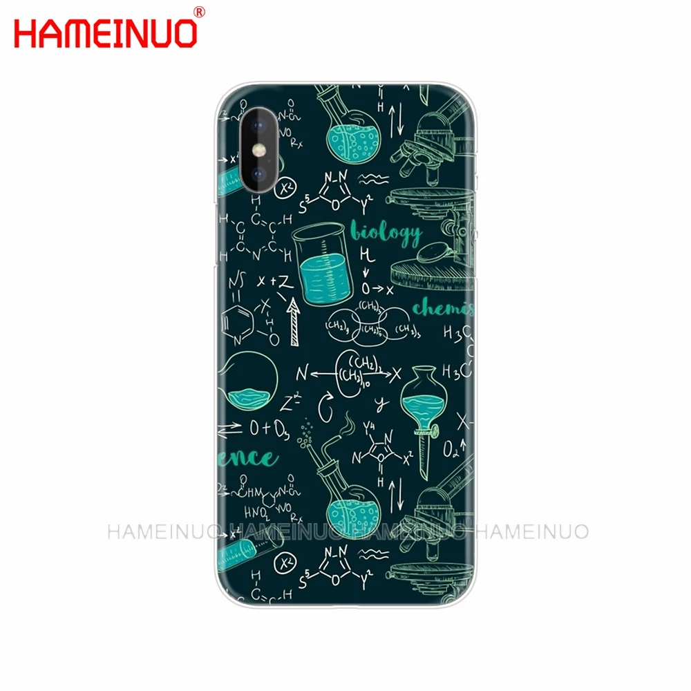 42061 HAMEINUO Биология и химия Чехол для мобильного телефона iphone X 8 7 6 4 4S 5 5S SE 5c 6s plus - Цвет: 42061
