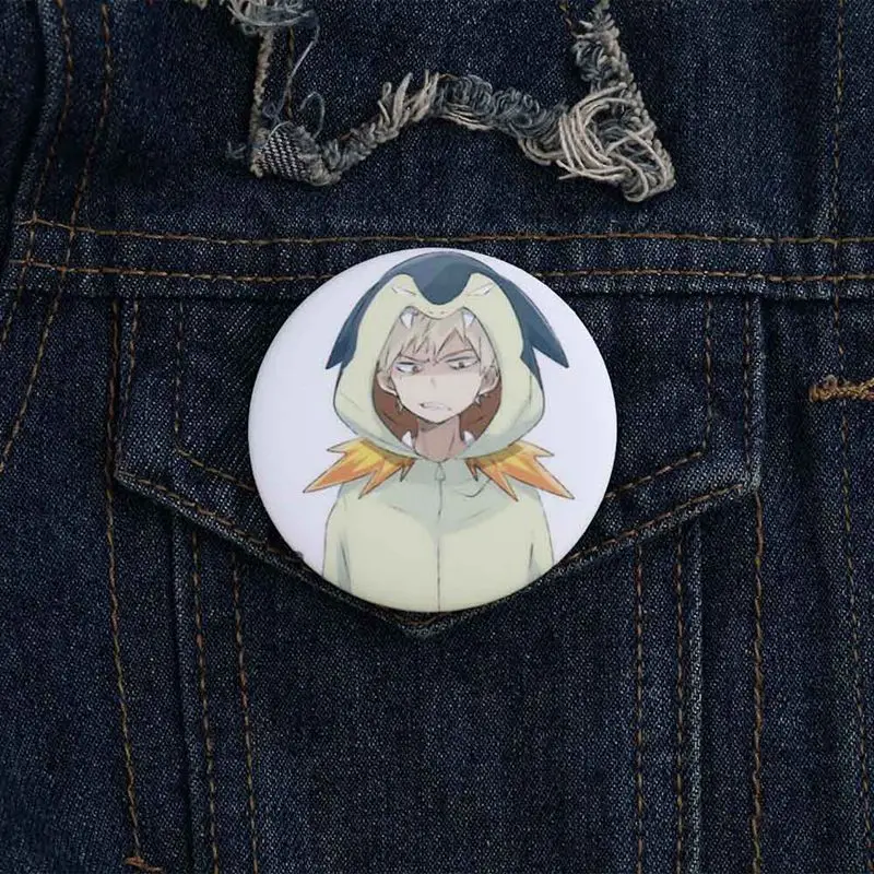 1 шт. аниме мой герой Академия значок косплея мультфильм боку без героев брошь