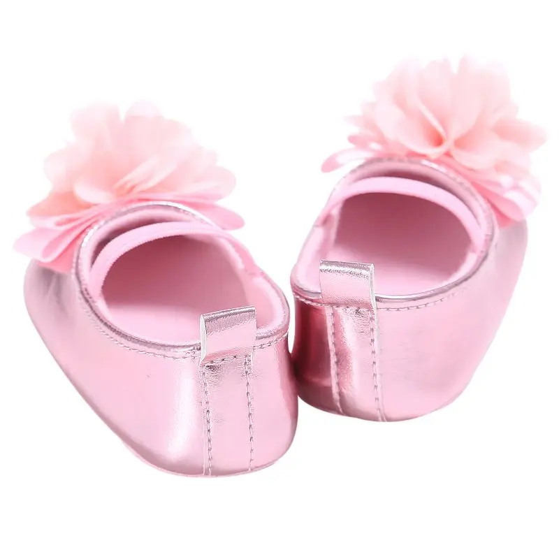 Мокасины из ПУ кожи для новорожденных на мягкой подошве с цветами|baby moccasins|shoes