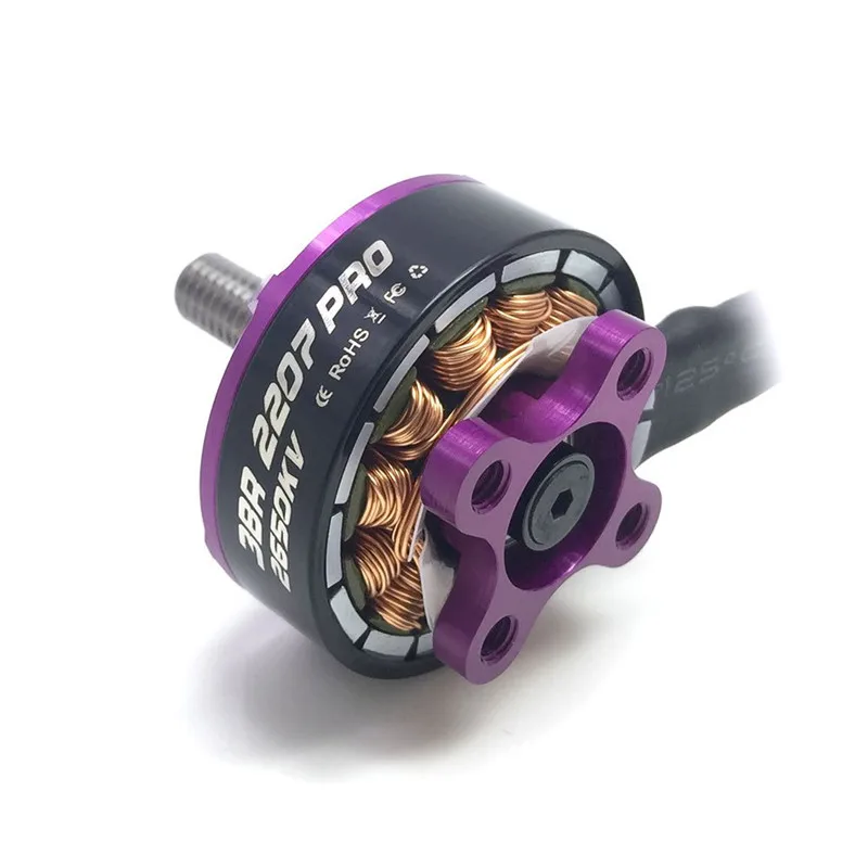 Бесщеточный двигатель 3bhobby 2207 Pro 1750KV 2150KV 2450KV 2650KV CW Racing для квадрокоптера FPV 200
