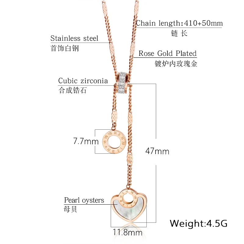 2020 ювелирные изделия кубический циркон золотой цвет ожерелья для женщин