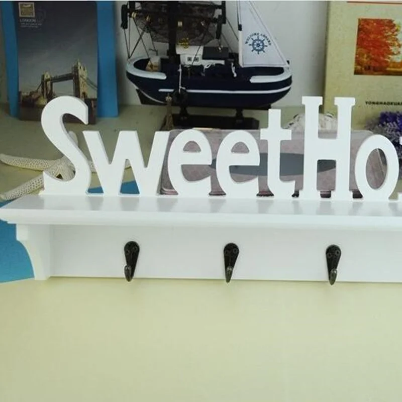 Полый стеллаж для хранения сделай сам с деревянными буквами декоративная