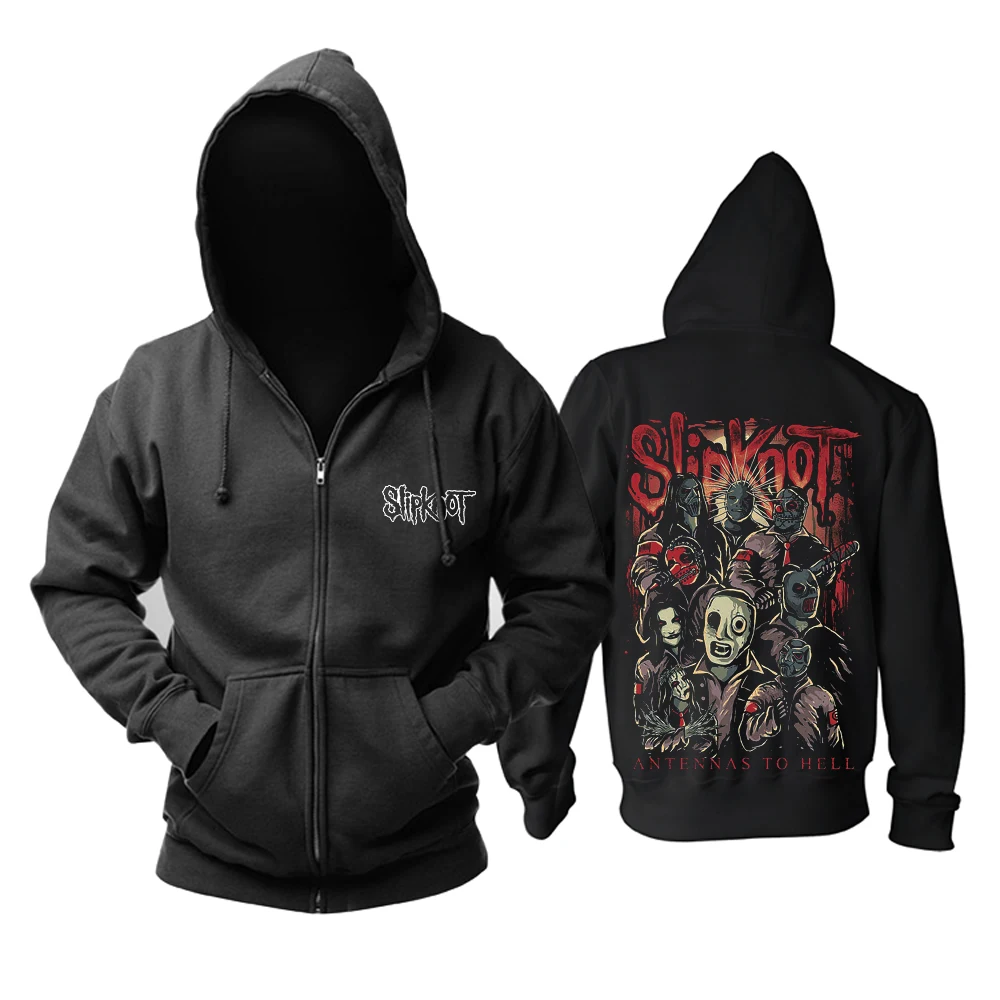 Bloodhoof Slipknot тяжелый металл милый, симпатичный тонкая и мягкая одежда с капюшоном азиатские Размеры
