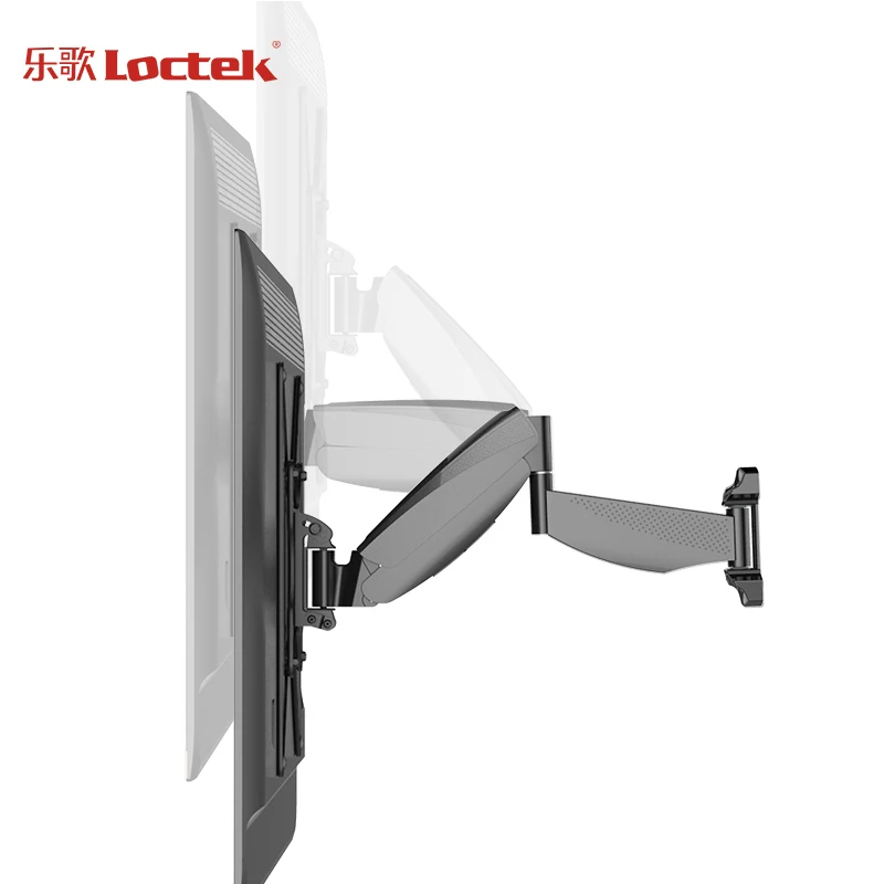 

Loctek Move-S2 Full Motion 32"-42" LCD LED TV Wall Mount Gas Spring Arm Free Swivel Lifting Bracket Loading 5-13kgs VESA 200/100