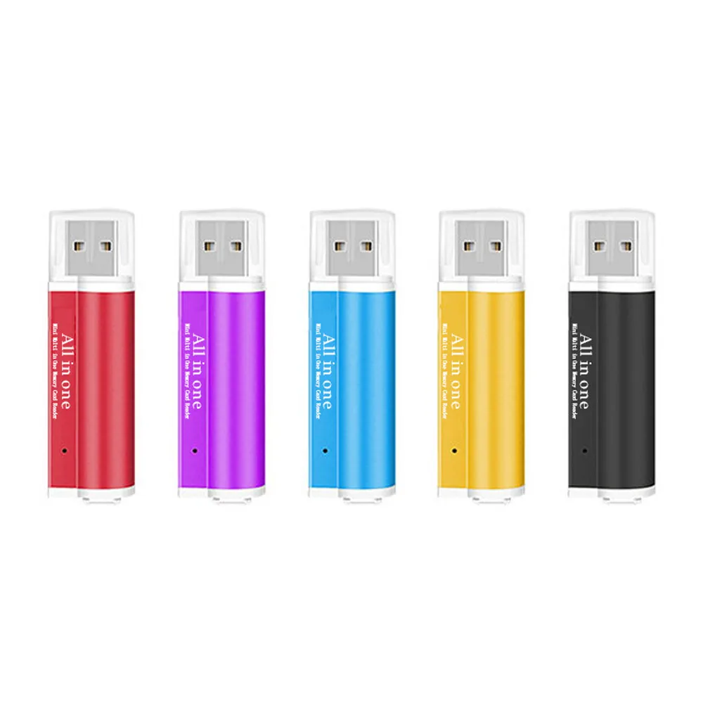 Бесплатная доставка 4 в 1 Micro USB 2 0 считыватель карт памяти usb адаптер для SD карты TF M2