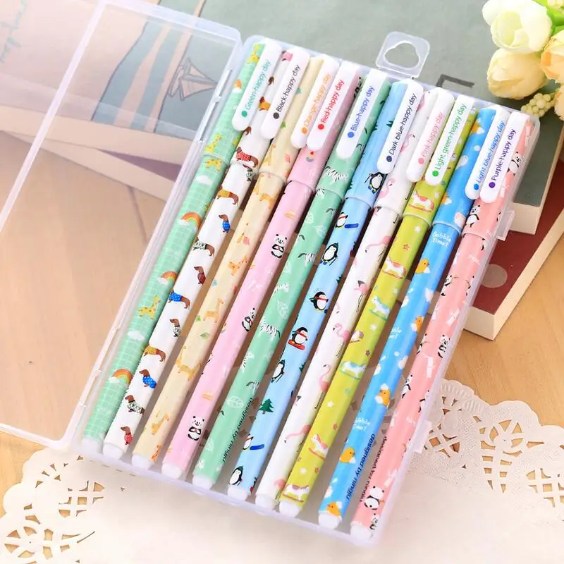 Набор шариковых ручек со звездами 10 шт./лот | Канцтовары для офиса и дома