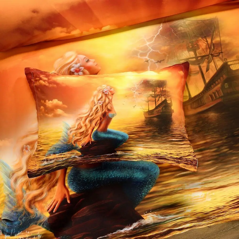 Пододеяльник с 3d-рисунком пододеяльник наволочки одеяло/одеяло | Дом и сад