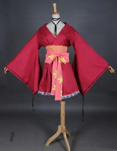 Женское кимоно для косплея полный комплект изготовленный на заказ любого