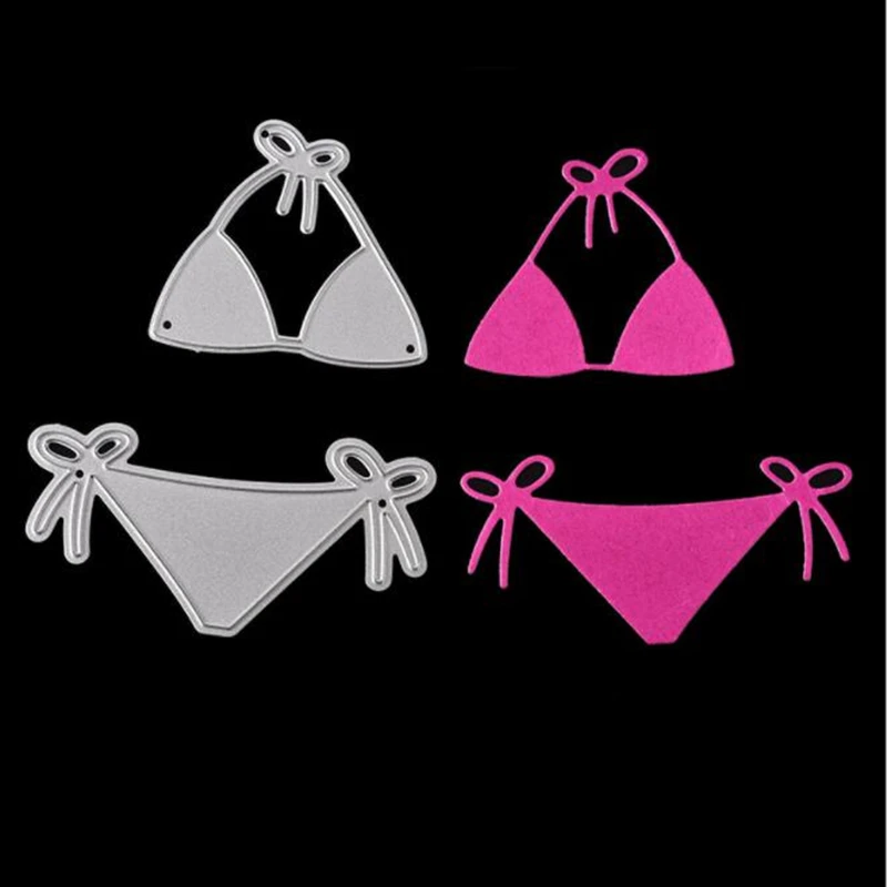 Металлические Вырубные штампы для бикини SCD334 вырубные рельефной папки новый