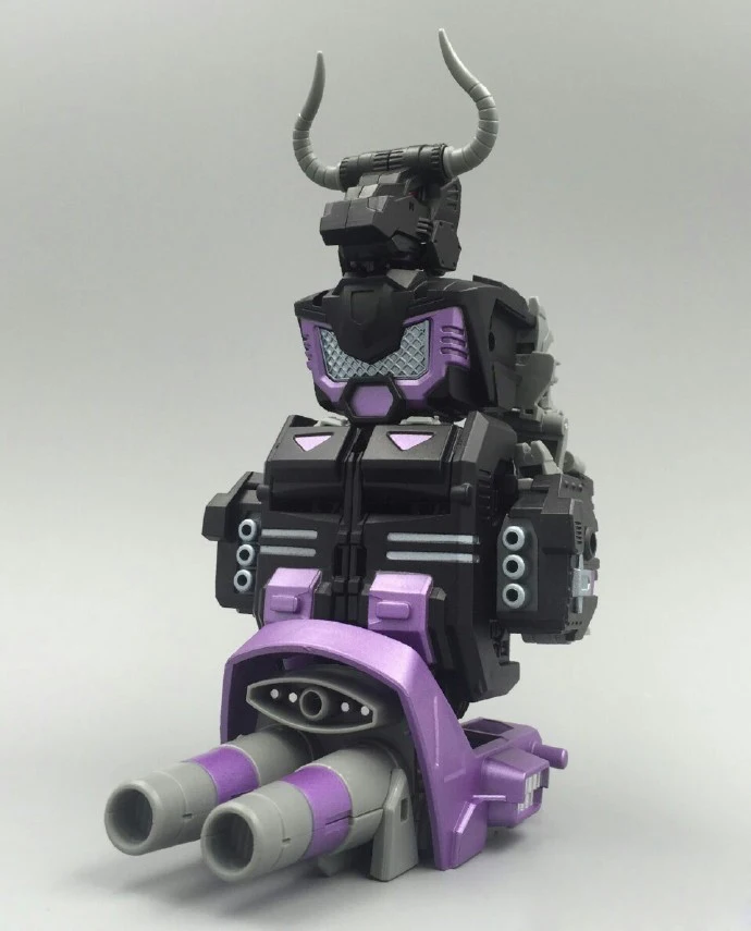 Comic Club neoart игрушки ko MMC Трансформация Робот черный Predaking Tantrum Rhino bison