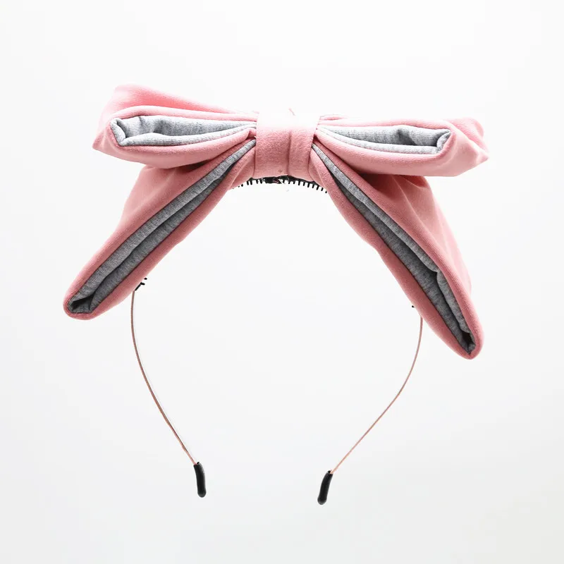 Новинка 2021 летняя Трикотажная хлопковая ткань двухслойная лента для волос