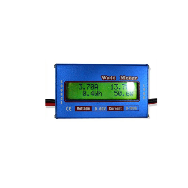 Высокоточный Ватт метр 1 шт. DC 60 в 100A профессиональный измеритель напряжения
