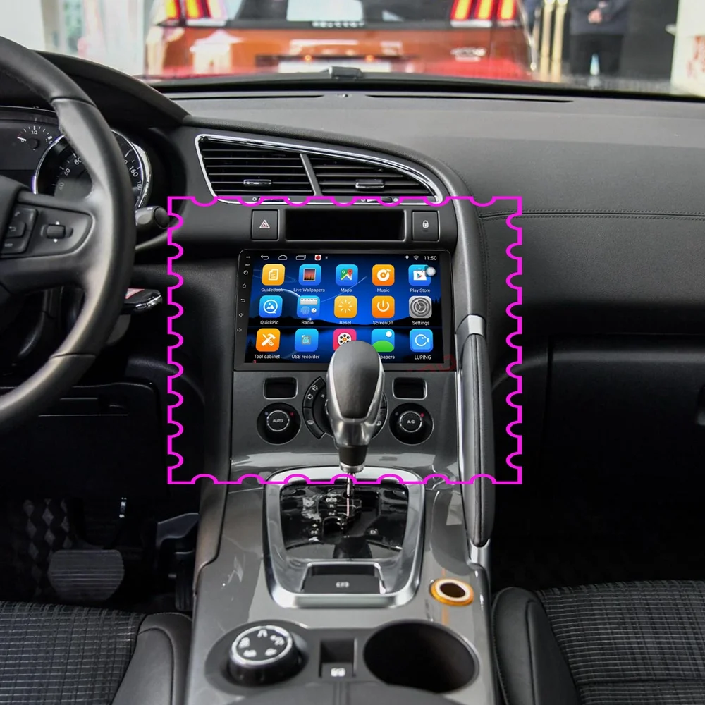 Автомобильный android dvd для peugeot 3008 2009-2013 gps навигационная система стерео Bluetooth Авто Радио 2 din Автомобильный мультимедийный плеер