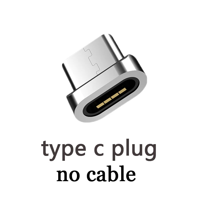 type c plug WSKEN Магнитный кабель Micro USB Магнитный кабель для зарядки iPhone Xs Max Xr type C USB C Быстрая зарядка данных для samsung S9 Note8 S8 - Цвет: type c plug