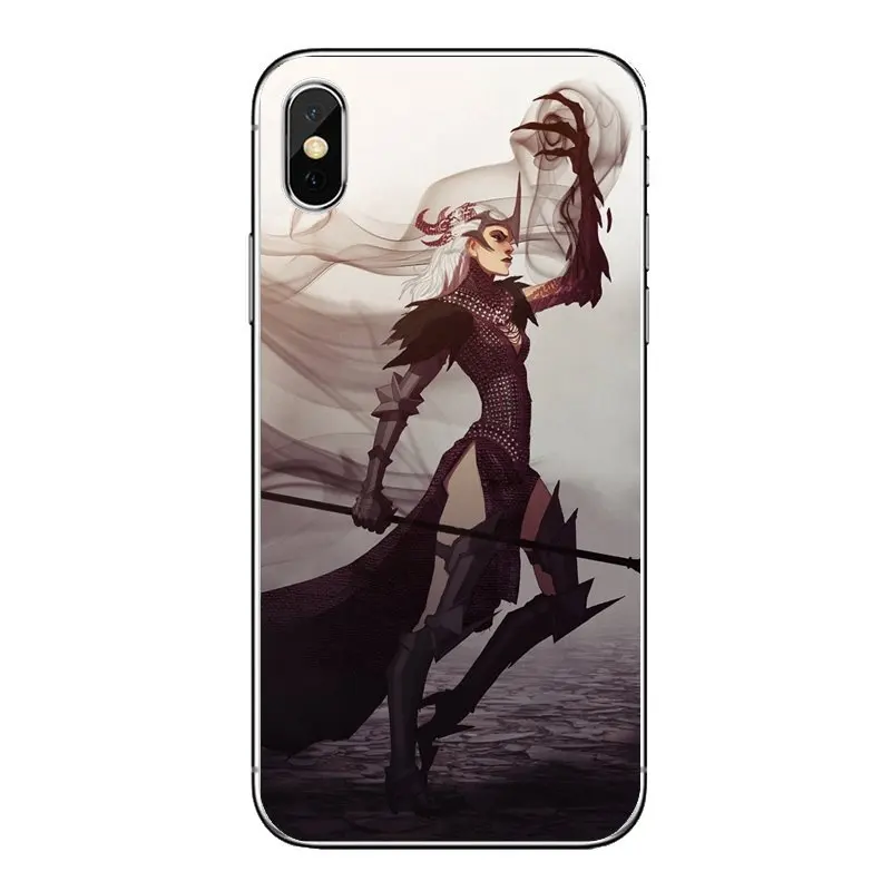 Transparent Soft Bag Case For Xiaomi Redmi 4X S2 3S Note 3 4 5 6 6A Por Pocophone F1 Mi Dragon Age Inquisition Game Illust Art |