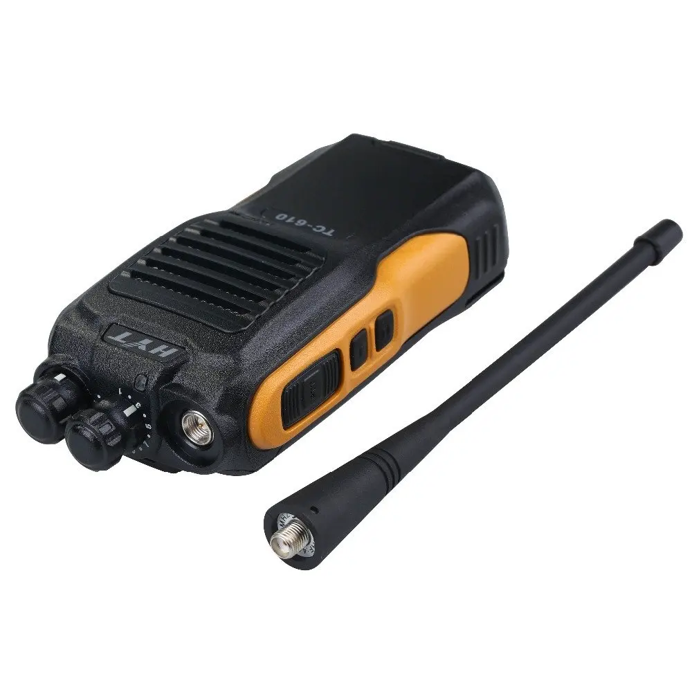 HYT TC610 woki toki 16 канальный 5 Вт портативный радио TC-610 VHF136-174MHz или UHF450-470MHz Водонепроницаемая рация