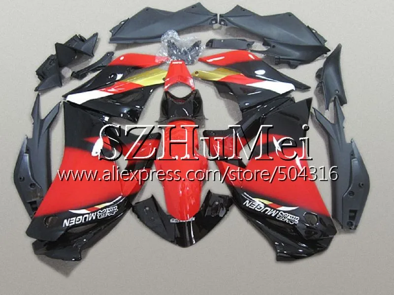 No. 8 Литые изделия для Honda CBR250R MC41, возрастом 11, 12, 13, 14, 15, CBR250 R 117SH. 18 CBR 250R 250 R Красный Белый Горячая 2011 2012 2013 обтекатели - Цвет: No. 8