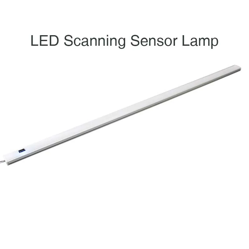 

LED Scanning Sensor Lamp 50cm Motion Sweep Sensing Light Night Lamp using for Cabinet Closet Drawer Kitchen Lighting