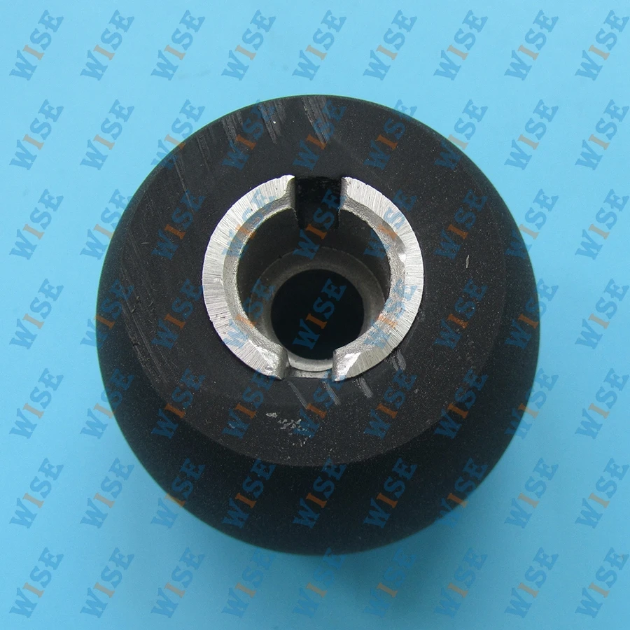 

1PCS # 3Y-80 BLACK Leather Skiving Machine plastic feed DRIVE WHEEL