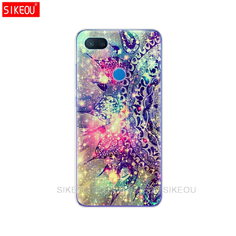 51727 Силиконовый чехол для Xiaomi Mi 8 LITE, чехол 6,26 дюйма, мягкий чехол для Xiaomi Mi 8 lite funda full 360, защитная Противоударная сумка - Цвет: 51727