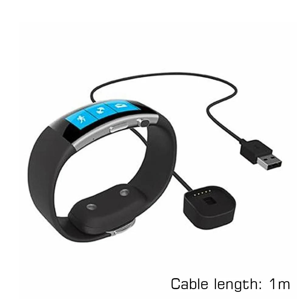 USB-кабель Gosear 1 м для зарядки и передачи данных смарт-браслета часов Microsoft Band 2 |