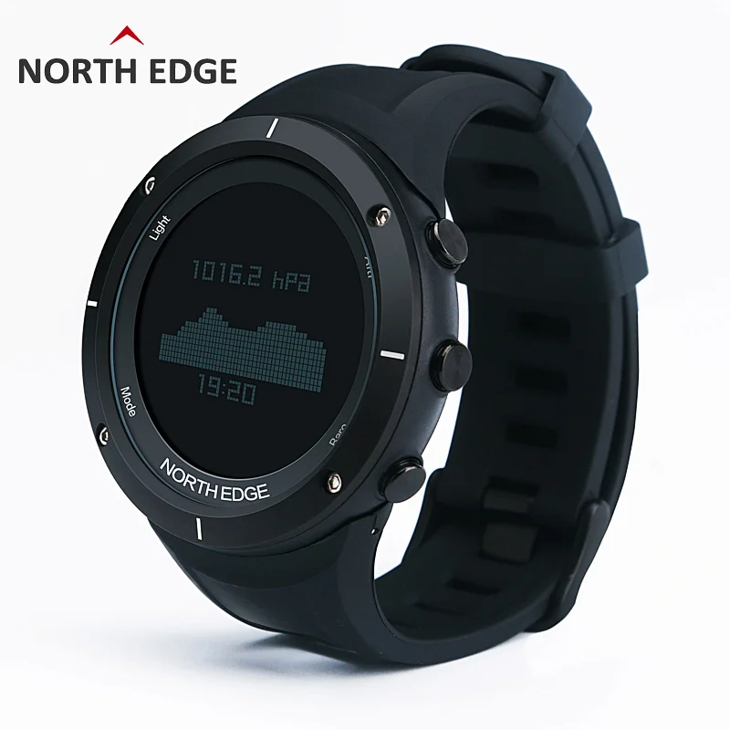 NORTH EDGE уличные спортивные Брендовые мужские часы военные умные цифровые компас