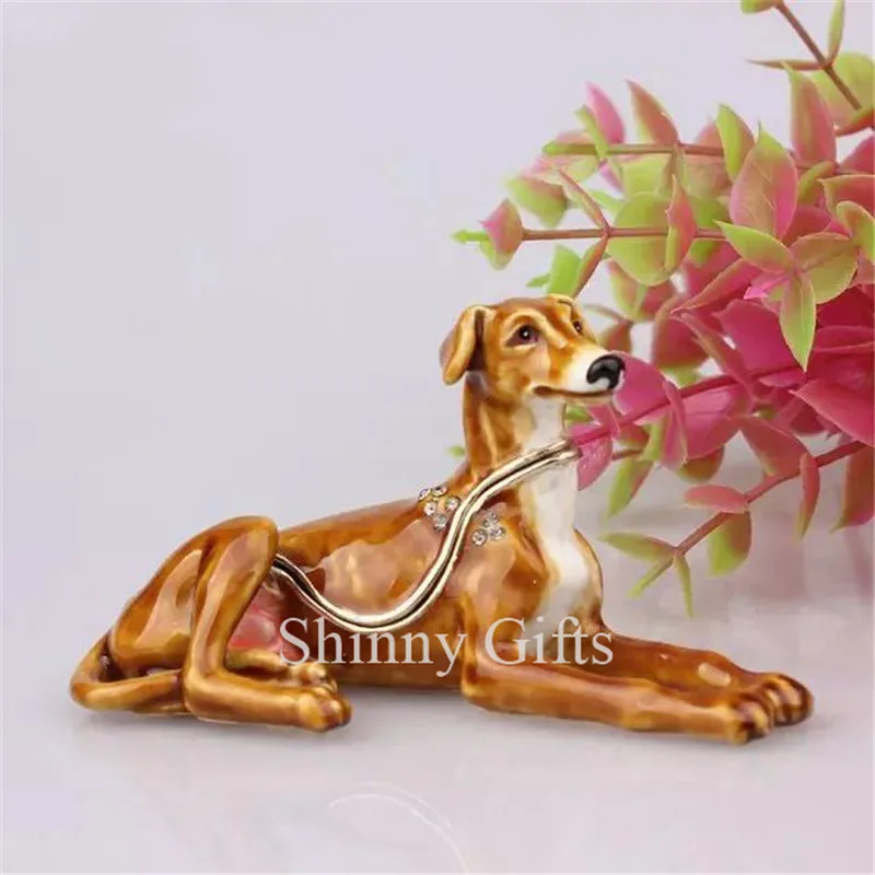 Лабрадор ретривер собака безделушка коробка шарнир сокровище Собака Статуэтка