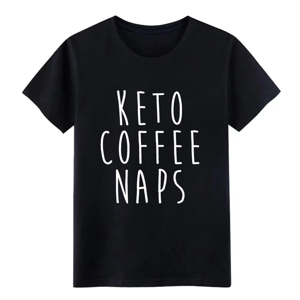 Мужская футболка Keto Coffee Naps-Ketogenic Diet дизайнерская большие размеры 3xl Стильная