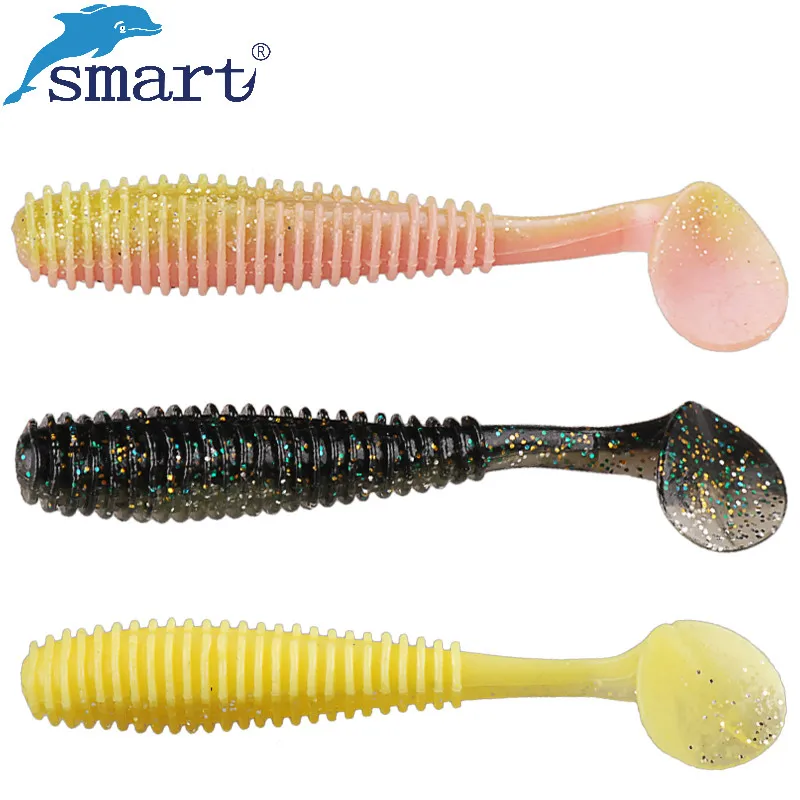 Smart 10 шт. силиконовый материал искусственные мягкие приманки 75 мм г Одиночная T