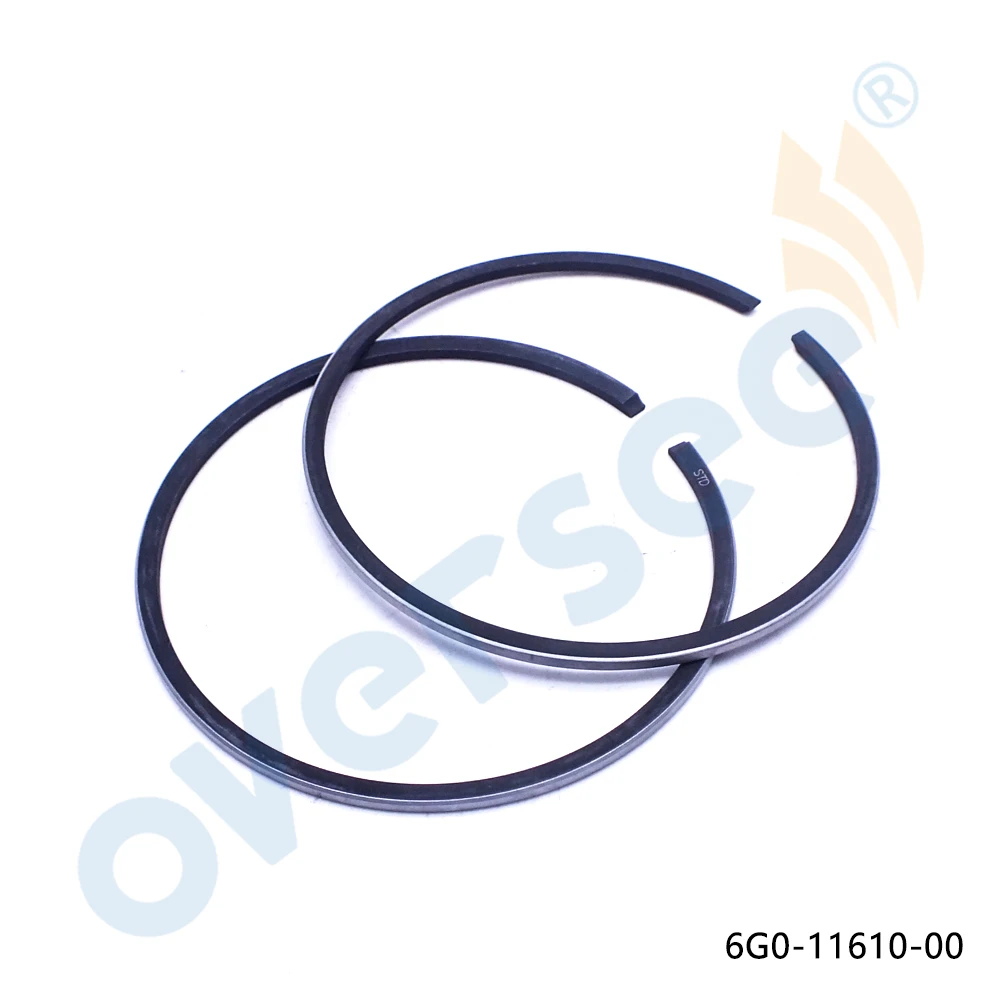 Поршневое кольцо STD 6G0 11610 для подвесного мотора Yamaha 2T 25HP 30HP 00 Старая модель 656