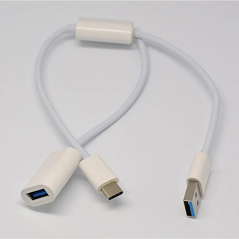 OTG адаптер USB type C USB-C Кабель-адаптер type-C зарядный преобразователь данных для huawei
